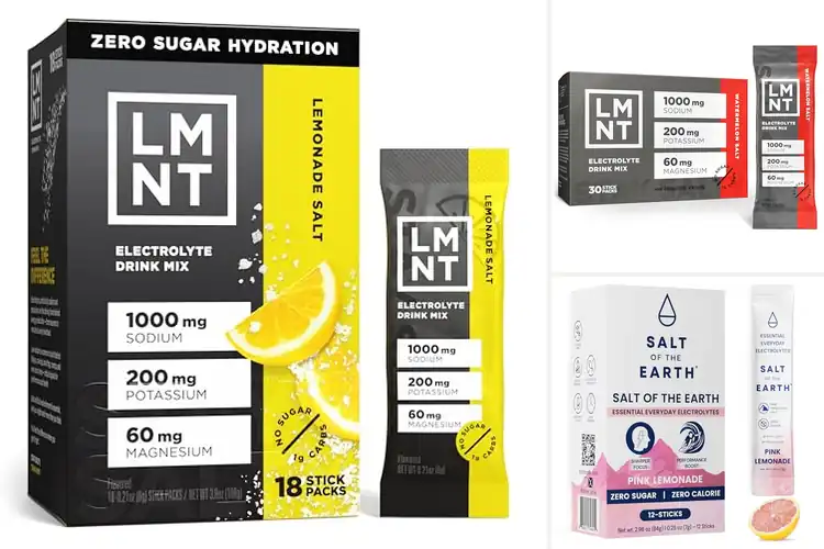 Detailed view of Best Salt Content Electrolyte Drink