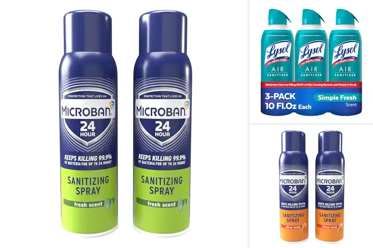 Detailed view of Best Sanitizing Sprays: Top 10 Picks for a Clean, Safe Home