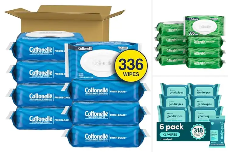 Detailed view of Best Septic Safe Flushable Wipes for a Clean, Clog-Free Home