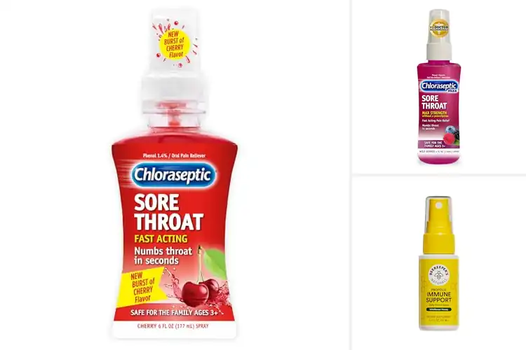Detailed view of Best Sore Throat Relief Sprays