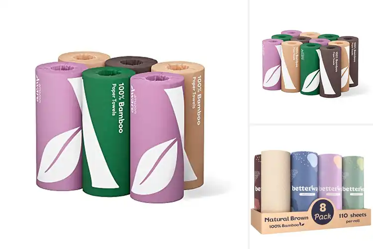 Detailed view of Best Sustainable Paper Towels: Clean Green, Save the Planet