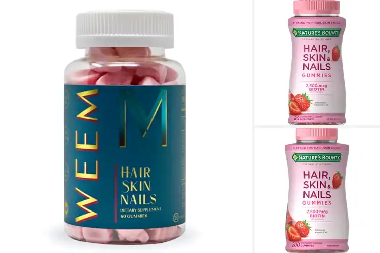 Detailed view of Best Tasty Hair Skin Nails Gummies