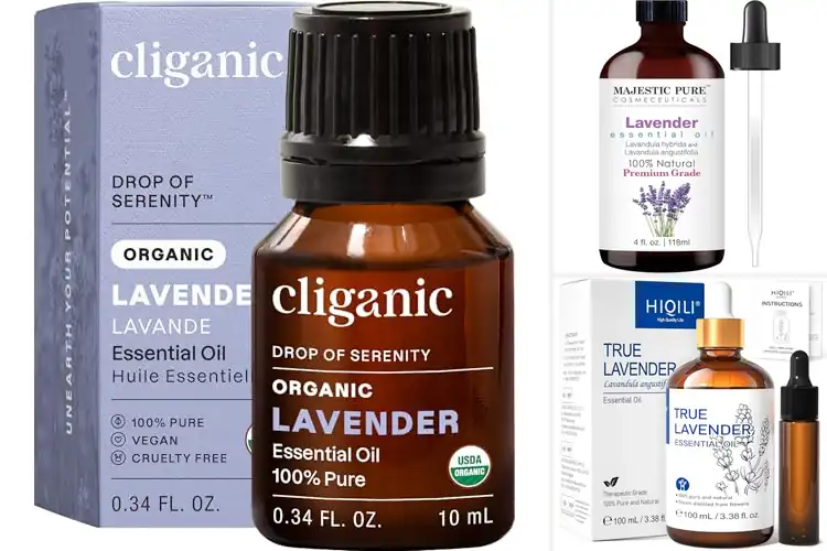 Detailed view of Best UnDiluted Lavender Essential Oil
