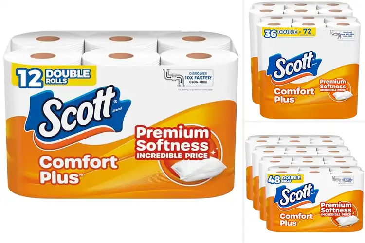 Detailed view of Best Value Double Roll Toilet Paper