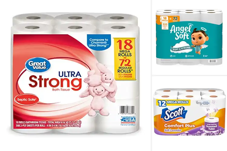 Detailed view of Best Value Mega Roll Toilet Paper