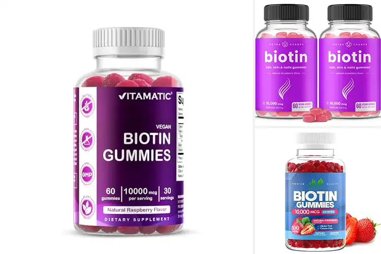 Detailed view of Best Vegan Biotin Gummies