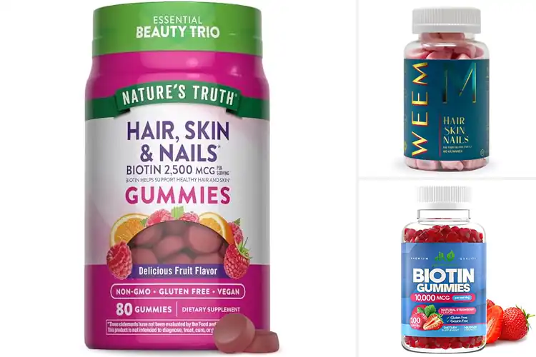 Detailed view of Best Vegan Hair Skin And Nails Gummies