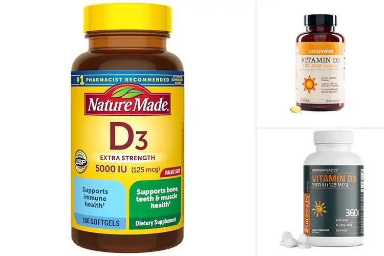 Detailed view of Best Vitamin D3 5000 IU Immune Support Supplements
