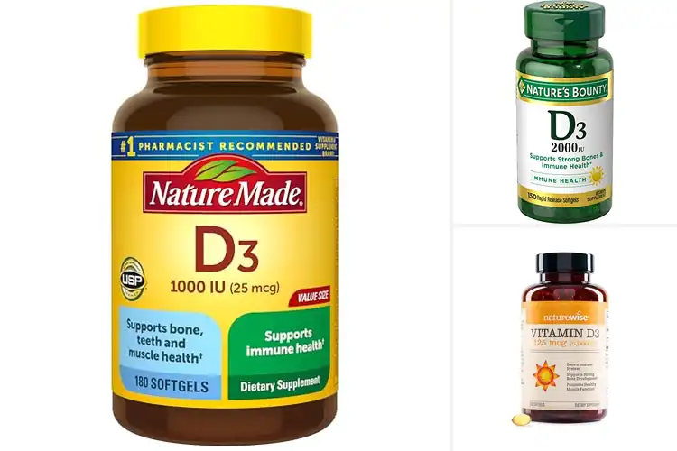 Detailed view of Best Vitamin D3 Immune Support Softgels