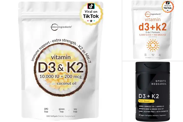 Detailed view of Best Vitamin D3 K2 Supplements