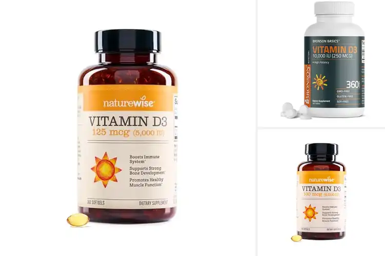 Detailed view of Best Vitamin D3 Muscle Function Support