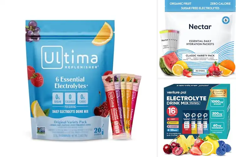 Detailed view of Best Zero Calorie Hydration Packets